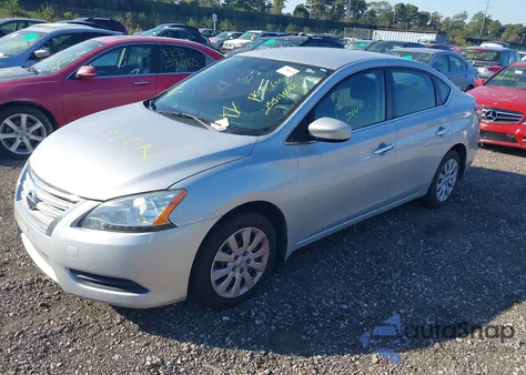 2014 Nissan Sentra Sv from USA, damaged, VIN 3N1AB7AP3EY201765